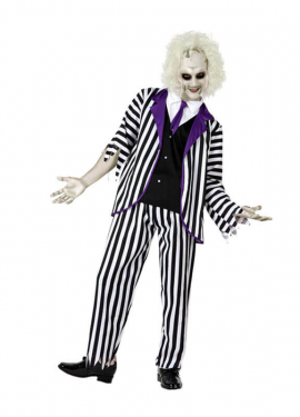 Striped Ghost Costume for Men