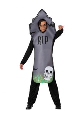 Disfraz de Lápida para hombre talla M-L