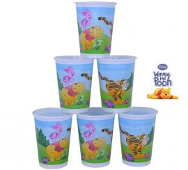 Bag of 6 Winnie Adventures glasses