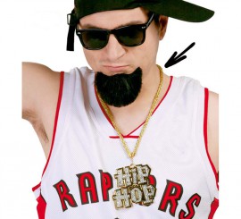 Hip-Hop necklace with imitation gold chain