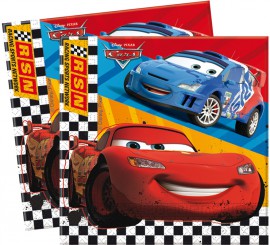 Bag of 20 Cars napkins