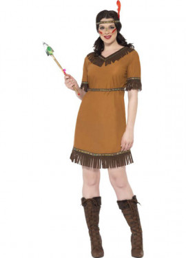 Disfraz de India Cheyenne para niña