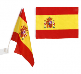 30x45 cm Spanish pennant. For the car