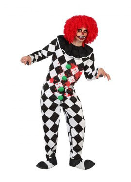 Disfraz para hombres de Arlequín Sangriento