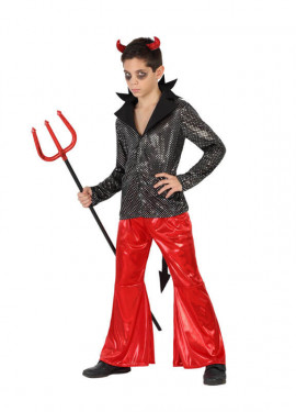 Disfraz para niños de Demonio Disco