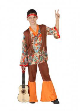 Disfraz para niños de Hippie Estampado