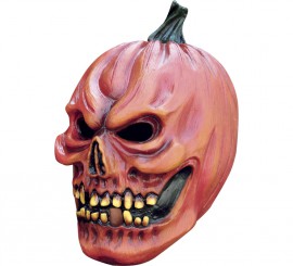 Máscara Pumpkin de láex para Halloween