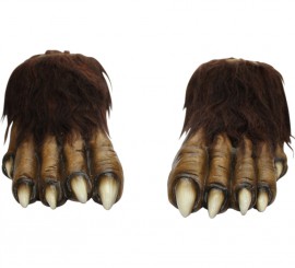 Werewolf Feet for Halloween