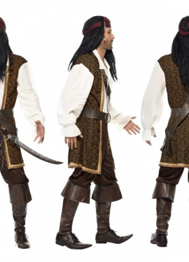 Déguisement de Pirate Haute Mer taille L