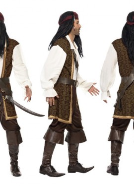 Déguisement de Pirate Haute Mer taille M