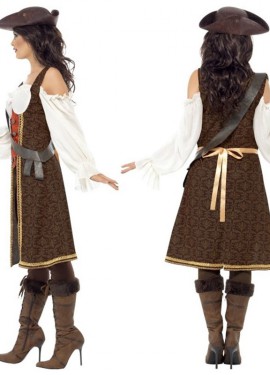 Déguisement de Femme Pirate Corsaire taille L