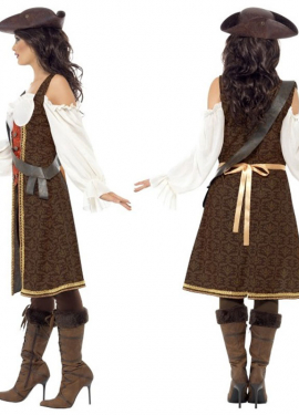 Déguisement Femme Pirate Haute Mer taille S