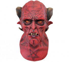 Demon or Devil mask with goat horns