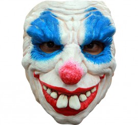 Maschera da clown con i denti di zia Clown Buck per Halloween