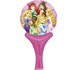 Globo auto-inflable de las Princesas de 23 cm