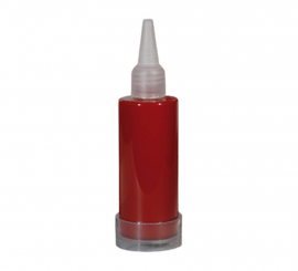 100 ml light colored liquid blood.