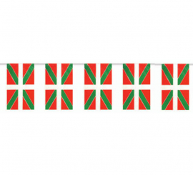 50m bag. Plastic Euskadi flag