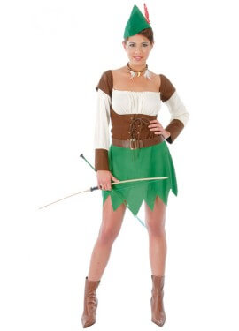 Robin Hood Kostüm für Damen