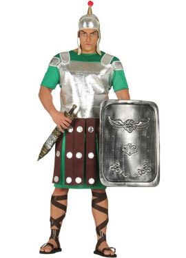 Fato de guarda pretoriana romana para homem