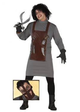 Disfraz de killer Scientist para hombre en Halloween