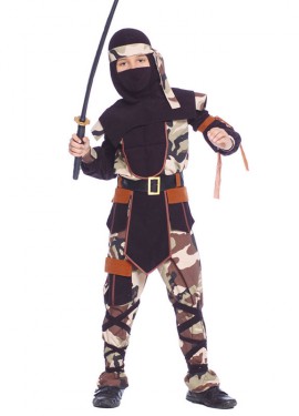 Disfraz para niños de Ninja Comando Disfraz para niños de Ninja Comando