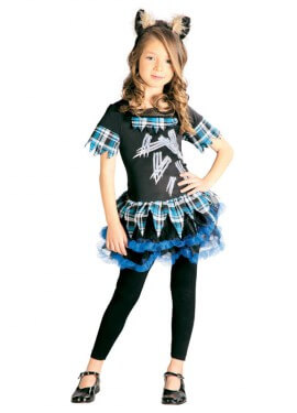 Disfraz de Mini Wolf para niñas Disfraz de Mini Wolf para niñas