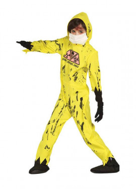 Disfraz de Zombie Nuclear para niños