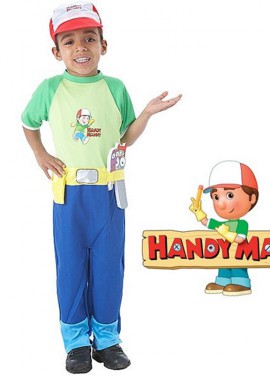 Handy Manny Classic Kostüm für Kinder von 3 bis 4 Jahren