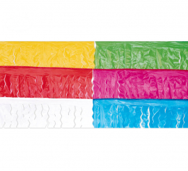 25 meter bag. plain plastic fringe