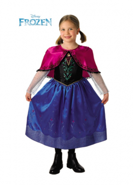 Déguisement Anna Frozen Deluxe pour enfants plusieurs tailles