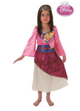 Disfraz de Princesa Mulan para Niña de 3 a 4 años