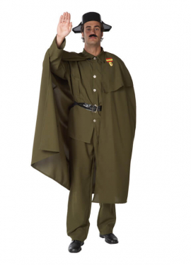 Civil Guard costume with cape for men