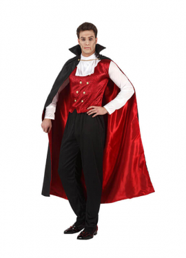 Vampire or Dracula man costume for Halloween