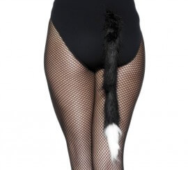 Cola de Gato Negra con punta Blanca