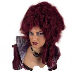 Deluxe Burgundy Vintage Lady Wig (2 colors)