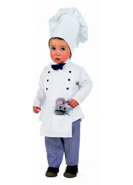 Mm Poderoso Desalentar Disfraz de Cocinero para niño