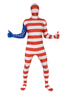 Déguisement Morphsuits USA adultes taille L