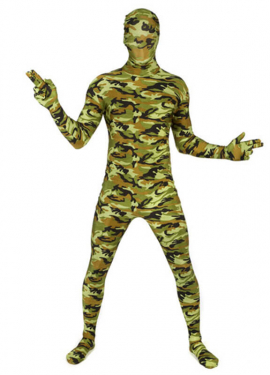 Adult Camouflage Model MORPHSUIT Kostüm