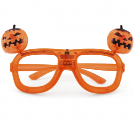 Pumpkin Glasses with Light
