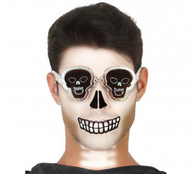 Óculos com caveiras