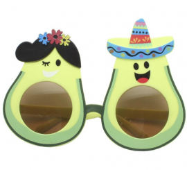 Adult Happy Avocado Glasses