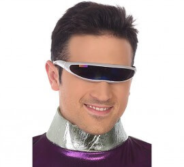 Silver Android Glasses