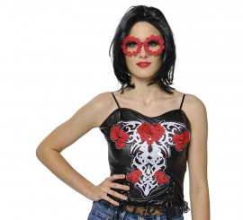 Catrina's glasses Red roses