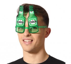 Gafas de Cerveza Verde