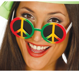 Multicolor Hippie Glasses