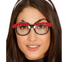 Ladybug Glasses with Antennas