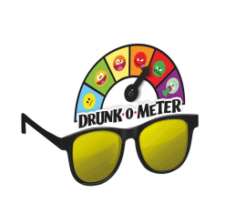 Drinkometer- Sonnenbrille für Erwachsene