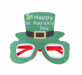 Gafas de Sombrero Happy San Patrick's day