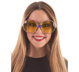 Large Multicolor Glasses