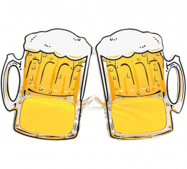 Copos de caneca de cerveja